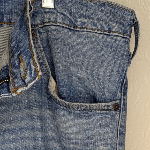 Levi Stratus Signature* Men's Washed Bootcut Blue Jeans~ Size W40 x L30 - Picture 9 of 15
